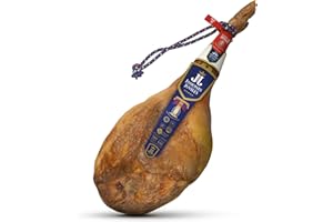 JAMONES SIERRA JUVILES AROMAS SIERRA NEVADA - Jamón Denominación de Trevélez Rojo, Curación Superior a 20 meses, Origen España, Curación al Natural en Sierra Nevada, Sin Gluten, Sin Aditivos Ni Conservantes. (8,5kg a 9kg)