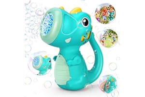 Britik Dinosaurier Seifenblasenmaschine Spielzeug Kinder Automatische Seifenblasenspielzeug Elektrisches Blasenmaschine Geschenke für Kinder 3-8 Jahre Mädchen Junge Spielzeug Geburtstag Geschenkideen