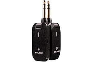 NUX NU-X | C-5RC - Set per chitarra wireless ricaricabile, frequenza portante 5,8 GHz