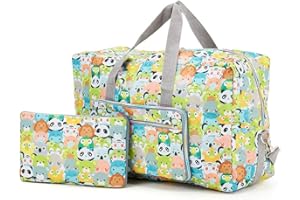 Arxus Bolso Grande de Viaje Plegable en la Bolsa de Viaje con Equipaje y Correa para el Hombro