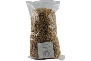 WHITE BOX Whitebox 454G Size 18 Rubber Bands, grey|brown|green