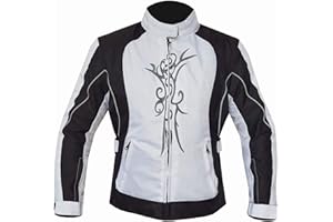MODERNAGE Women's Motorcycle Jacket For Women | CE Armored | Rain Waterproof Biker Moto Riding Ladies Motorbike Jackets