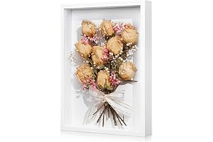 EOPUOZS Ramka 3D do Napełniania, A4, z Przezroczystą Płytką Akrylową, do Zdjęć, Medali, Prezentów, Suszonych Kwiatów, 21 x 29,7 cm