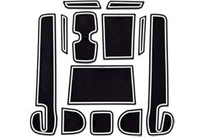 YEE PIN Alfombrillas Antideslizantes Swift 2017-2023 Accesorios,Swift Alfombras de Goma para Consola Central Portavasos Coche Interior