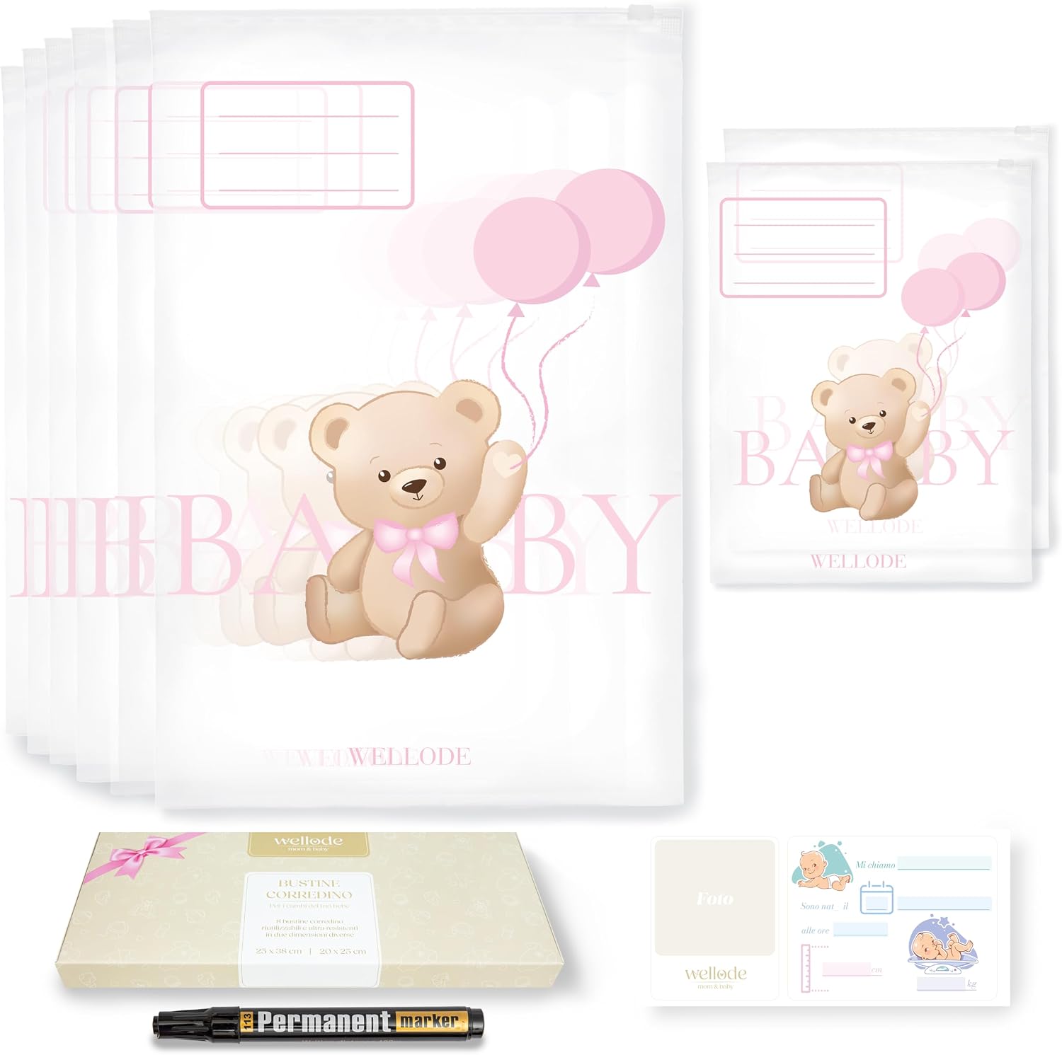 Avis d'Expert & Test Approfondi : 8 Bustine Corredino Neonato Ospedale Teddy Be (Sélection)
