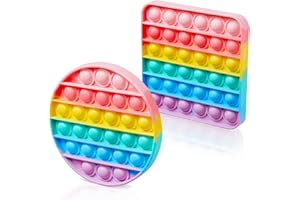 HOUT Fidget Toys for Kids - Party Bag Fillers for Kids - Kids' Party Favours - Pop Popit Poppet Fidget Toys Pack - Easter Gifts for Kids- Simple Dimple Anxiety Relief - Class Gifts Classroom Prizes