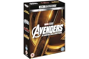Avengers Collection (Avengers + Age of Ultron + Infinity War ) [4K UHD + Blu-ray] [2020] [Imported Region Free Collectors Edition Digipack)