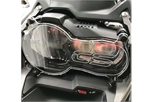 YFZCLYZAXET Grille Guard For For R1200GS R1250GS For ADV For LC Grille Headlight Guard Lense Cover R 1200 For GS R1200 R1250 For GSA Acrylic Motorcycle Headlight Protector
