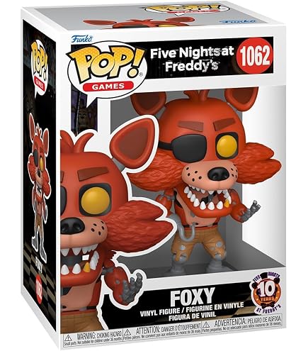 Funko - POP FNAF Twisted Foxy Figurine, 28807 28807 : Funko