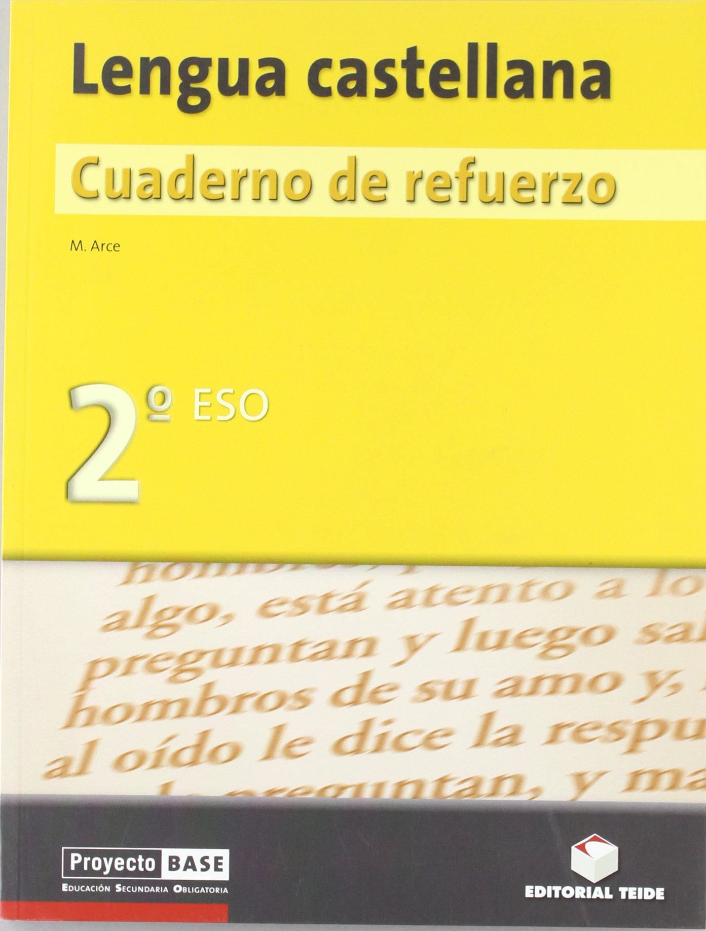 Cuaderno de refuerzo. Lengua castellana 2º ESO - BASE