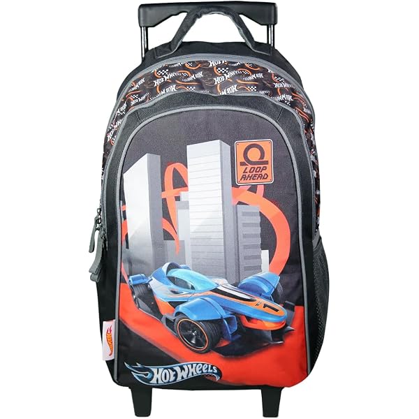 Trousse Scolaire Hot Wheels - Fermeture Éclair, Compartiment Unique - Pour Enfants, 21x7x8 Cm