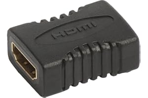 Movoja przejściówka HDMI do HDMI | złącze HDMI do gniazda HDMI | złącze HDMI | złącze HDMI | złącze HDMI [pozłacane styki, 1 sztuka