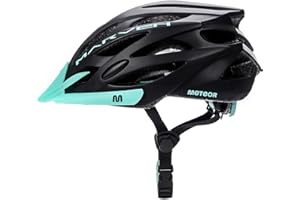 METEOR Casque Vélo VTT et VTC Adulte Jeunesse Unisexe Casque de Cyclisme de Réglable de Sport pour BMX Skate Scooter Patines Conçu pour la Sécurité des Utilisateur Marven