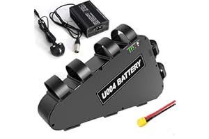 UG BATTERY UPP (UK Warehouse) 52V 20AH ebike battery for 1500W 1000w 750w 500w 250w motor, Long Range Triangle Lithium battery pack with Charger, USB Port