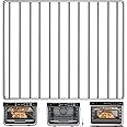 Replacement Air Fryer Wire Rack for Ninja Foodi 10 in 1 DT201 DT251 Digital Convection Toaster Oven, 14.4''*11.4'' Stainless Steel Air Fryer Accessories Roasting Steamer Grill Racks Baking Tray Rack