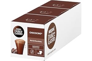 NESCAFÉ DOLCE GUSTO Chococino Hot Chocolate Pods (Total 24 Servings)