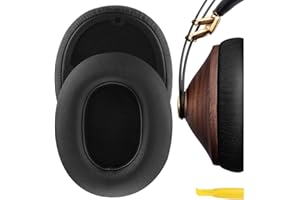 Geekria QuickFit wymienne nauszniki do słuchawek Meze 99 Classics, Meze 99 Neo, części naprawcze (czarne)