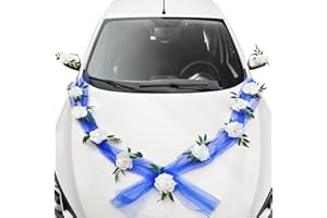 Meanju Décoration de Voiture de Mariage,Voiture Mariage,Décoration de Voiture de Mariage Décorations,pour Décoration de Voiture,Mariage