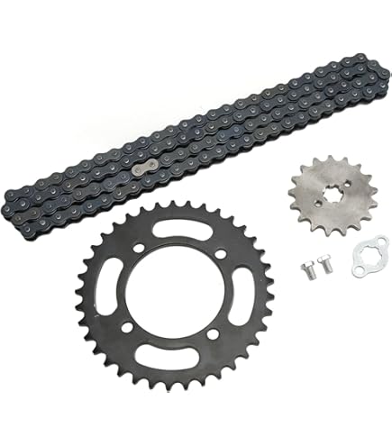 Couronne 44 dents Yamaha DT MX 50, DTR50, FS1, RD50 et MBK ZX (jusqu'à