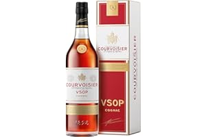 ‎COURVOISIER Courvoisier VSOP Cognac aus Frankreich, mit Geschenkverpackung, einzigartig blumig-fruchtiger Geschmack, 40% Vol., 1 x 0,7l