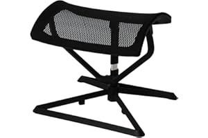 Podnóżek FineBuy Podnóżek Ottomann z regulacją wysokości Podnóżek podnóżek biurowy Regulowany