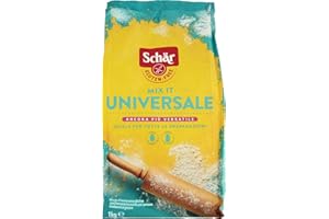 Zeus Party Farina Universale Mix It Schar Senza Glutine Senza Latosio per Persone Intolleranti 1 Kg