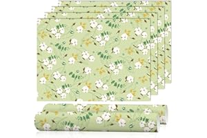 SCENTORINI Papel Perfumado de Algodón para Cajones, Papel de Cajones Estantes de Cajoneras, Armario, Fragancia de Armario, 6 Hojas