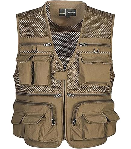 LOOM TREE® Sleeveless Jacket Waistcoat Quick Dry Men Women Fly