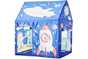 Benebomo Tienda Infantil, Tienda de Cohetes Espaciales, Regalo para Niños y Niñas de 3 a 7 Años, Unisex