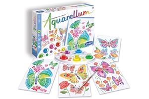 SENTOSPHÈRE Sentosphere - Aquarellum Junior Schmetterling & Blume