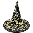 Rozi Decoration Halloween Witch Hat for Girls, Boys, Adults Halloween Theme Birthday Party Decorations, Halloween Decorative Items Pack of 1 Pcs