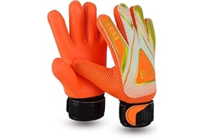 EFAH SPORTS Guanti da portiere di calcio per bambini ragazzi con forte Presa Protezione Palme