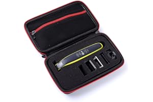 GUANHE Caso Funda para Philips OneBlade QP2520/30, QP2520/20,QP2530/20 Recortador de barba
