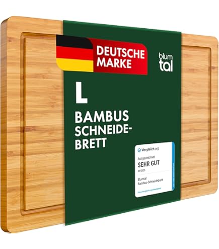 FSC TRANCH.BRETT BAMBUS 31X21 58100, Bamboo, 310 x 210 x 18 mm : Amazon.de:  Home & Kitchen