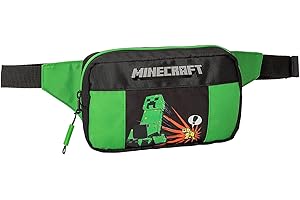 FRANCO COSIMO PANINI MINECRAFT 68983, Accessoire de Voyage - Ceinture Porte-Monnaie Enfants et garçons,