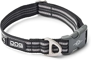 DOG Copenhagen Obroża w stylu miejskim, czarna,