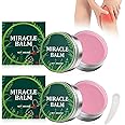 2 Pcs Miracle Balm for Legs and Feet,Soothing Joint Cream,Balm Soothing Joint Cream,with 1 Crescent Spoon,Relieve Joint Discomfort,Fast Absorption and Non-Sticky,Suitable for Multiple Parts