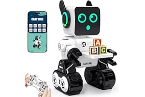 okk Robot Toy for Kids, Smart Robots Remote, APP, Touch and Sound Control, Robotics Intelligent Programmable, Robot Toy with Walking Dancing Singing Talking Transferring Items for Boys Girls