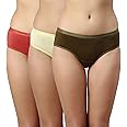 Enamor Women's Cotton Solid Hipster