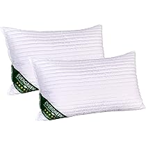 Coppia Cuscini Memory Foam 50x50 | Altri 12cm | Effetto Piuma | Antiacaro | Evergreenweb - Foto 12