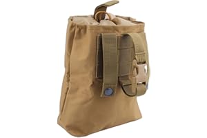 DONGKER Sacs Bananes De Randonnée Pochette Accroché Sac a Dos Sac De Ceinture Dump Goutte Poche Plible Étanche pour Randonnée en Plein Air Camping Chasse