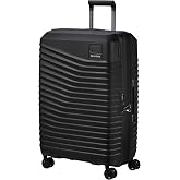 Samsonite Intuo Large Trolley Case, 69 cm | Black, Expandable Hardcase, 69H x 48W x 28D cm, 79/87 L, 3.1 kg, with TSA Lock an