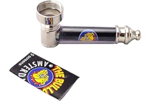 The Bulldog Amsterdam - Pipa (metal, 7 cm, incluye 5 filtros)