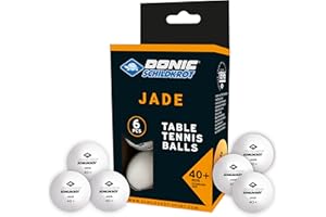 Donic-Schildkröt piłka do tenisa stołowego, jakość 40+, do wyboru w kolorach białym, pomarańczowym lub w mieszance kolorów, w blistrze, w torebce foliowej 12 lub w torbie z siatki 72 szt.