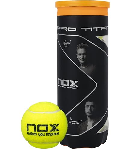 Nox Box Padelbälle – 24 Dosen Mit Je 3 Pro Titanium Bällen, Hohe Haltbarkeit