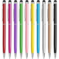 Stylo Bille Rechargeable En Métal - Pointe 1 Mm, Compatible écrans Tactiles, Plusieurs Finitions Couleur