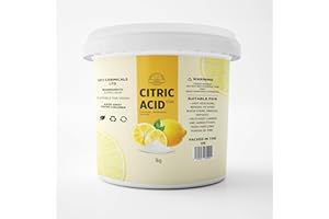 UCI CHEMICALS Citric Acid Food Grade Bath Bomb, Cleaning Descaling, Food preservation 1 kg