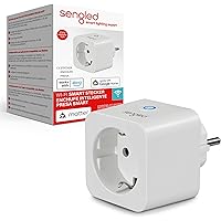 Smart Plug Sengled, abilitata per Matter, è compatibile con Alexa, abbinamento istantaneo, supporta fino a 2300 W, è richiest