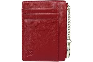 Portafoglio Donna Piccoli, ZhaoCo Sottile Portamonete con Cerniera in Pelle PU Porta Carta di Credito per Donna Ragazza Signore