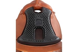 ACAVALLO COPRISEGGIO WESTERN (ORTHO-COCCYX WESTERN) IN GEL CON DRI-LEX (MARRONE)